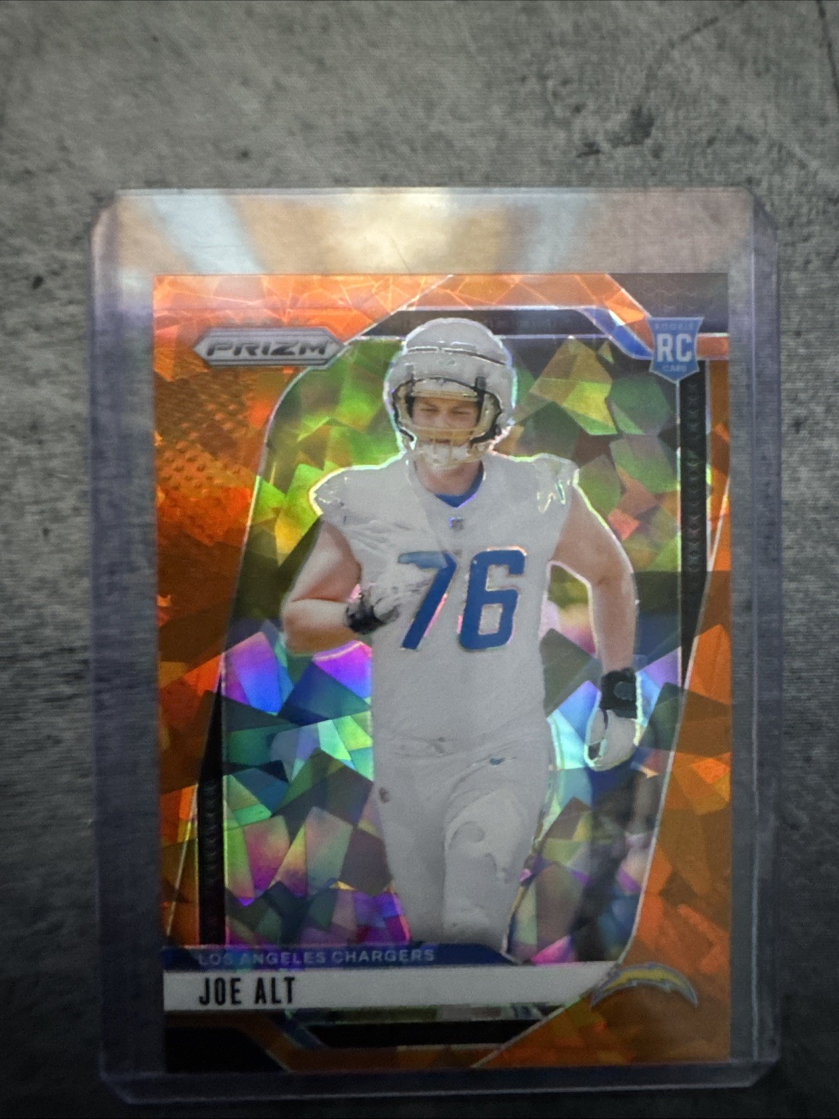 2024 Panini Prizm - Rookies Joe Alt #353 Orange Ice Prizm (RC)