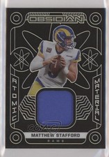 2022 Panini Obsidian Atomic Material 61/125 Matthew Stafford #AM-MST 0qw3