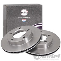 2X A.B.S. Bremsscheiben 298Mm Vorne Passend FüR Jeep CJ5