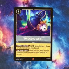 Ingenious Device 201/204 Rare Whispers in the Well Disney Lorcana TCG NM