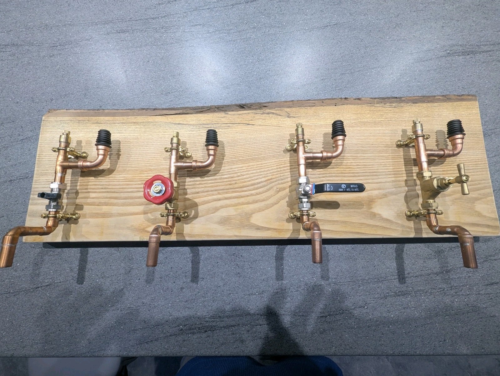 RUSTIC COPPER PIPE BAR OPTICS