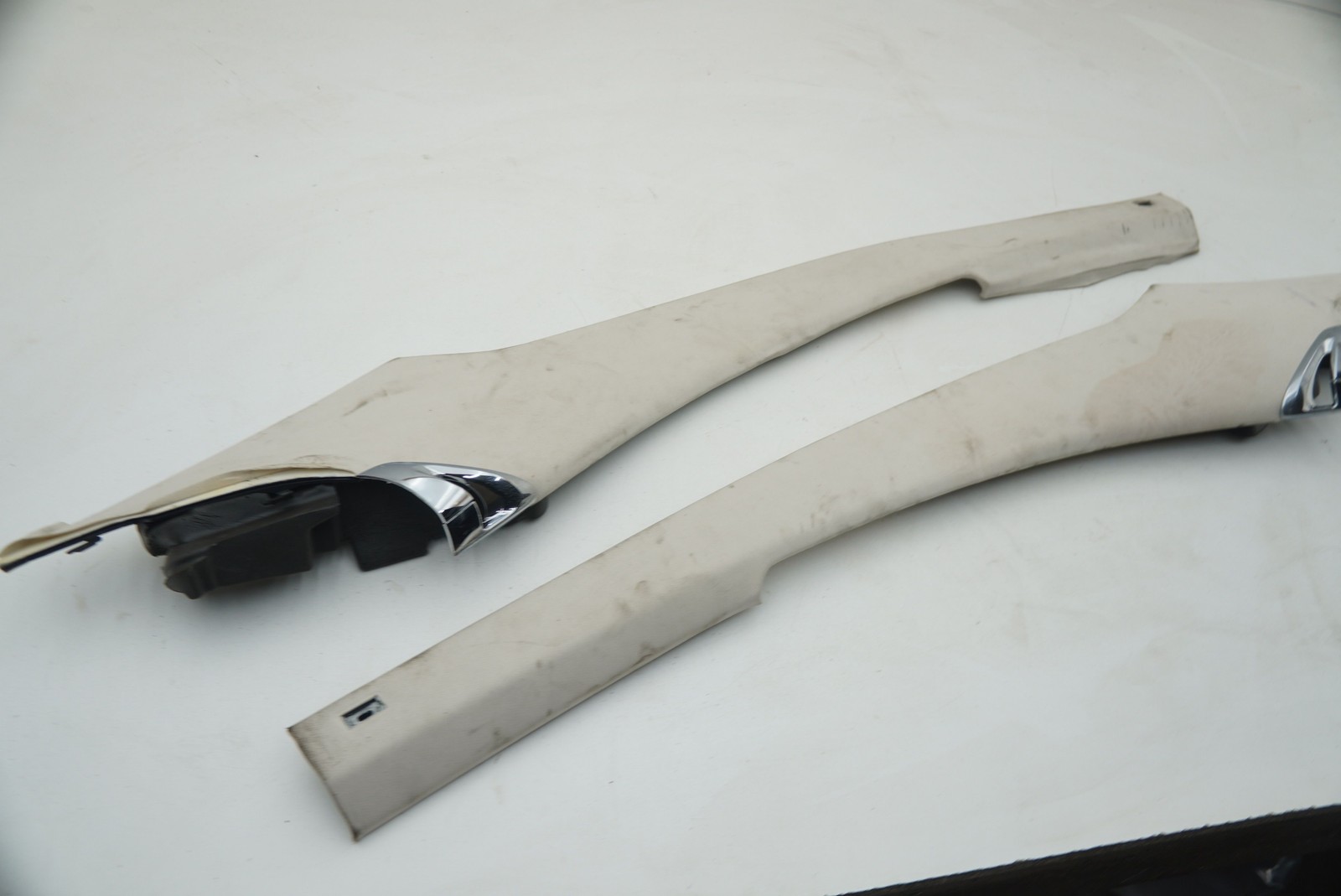 Set Rear Upper C Pillar Cover Trim Panel Rolls Royce Ghost Series I 10-14 *Note*