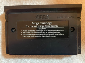 Sega Master System SpellCaster Cartridge Game - Tested/Works - Complete CIB