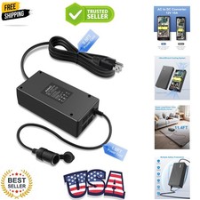 AC to DC Converter 110V to 12V 15A 180WPro Max 12 Volt Power Supply Car Cigar...