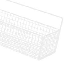 Wall Hanging Storage Rack Multifunctional Portable Iron Wire Bin Basket For FIS