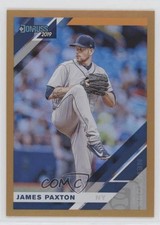 2019 Panini Donruss Holo Orange James Paxton #161 0c2