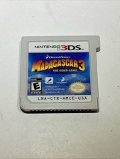 Nintendo DS Dreamworks Madagascar 3 The Video Game Rated E Everyone HGT1-443