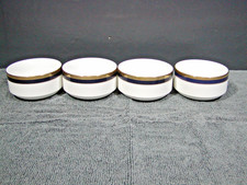 4 NORITAKE ATA AMERICAN TRANS AIR AIRLINES INFLIGHT TOP DESSERT BOWLS
