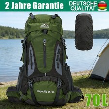 70L Rucksack Wanderrucksack Wasserdicht Outdo...
