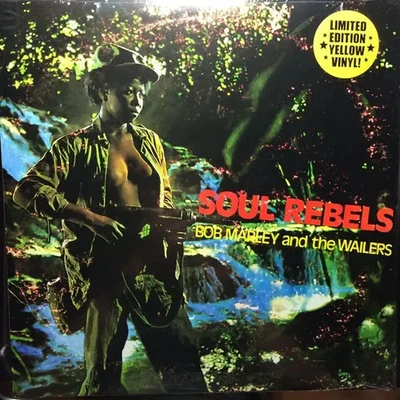 LP Bob Marley & The Wailers Soul Rebels YELLOW VINYL NEAR MINT Cleopatra