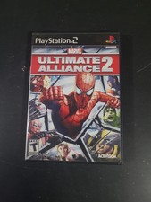 Marvel: Ultimate Alliance 2 (Sony PlayStation 2, 2009) Black Label Cib Tested