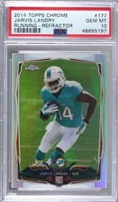 2014 Topps Chrome Refractor Jarvis Landry #177 PSA 10 GEM MT 0cb4