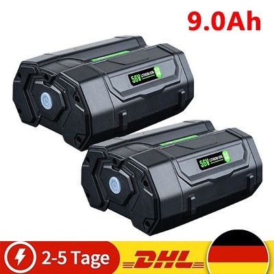 2x Für Ego Power+ 56V ARC Lithium Akku 9,0Ah kompatibel mit allen Ego Tools NEU