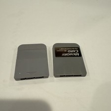 Lot Of 2- Performance Memory Card for the Playstation PS1