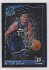 2018 Donruss Optic Rated Rookie Black Velocity Prizm 7/39 Keita Bates-Diop r9e