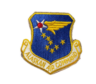 USAF Air Force Patch Alaskan Air Command Patch 3x3