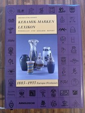 Zühlsdorff Markenlexikon Porzellan Keramik 1885-1935 Europa Arnoldsche WIE NEU