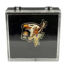 Salt Lake City Olympics 1997 Pin Native Ameri...