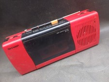 UNTESTED Vintage Sharp QT-F10 Am/FM Radio Boombox Cassette Player Recorder AS IS
