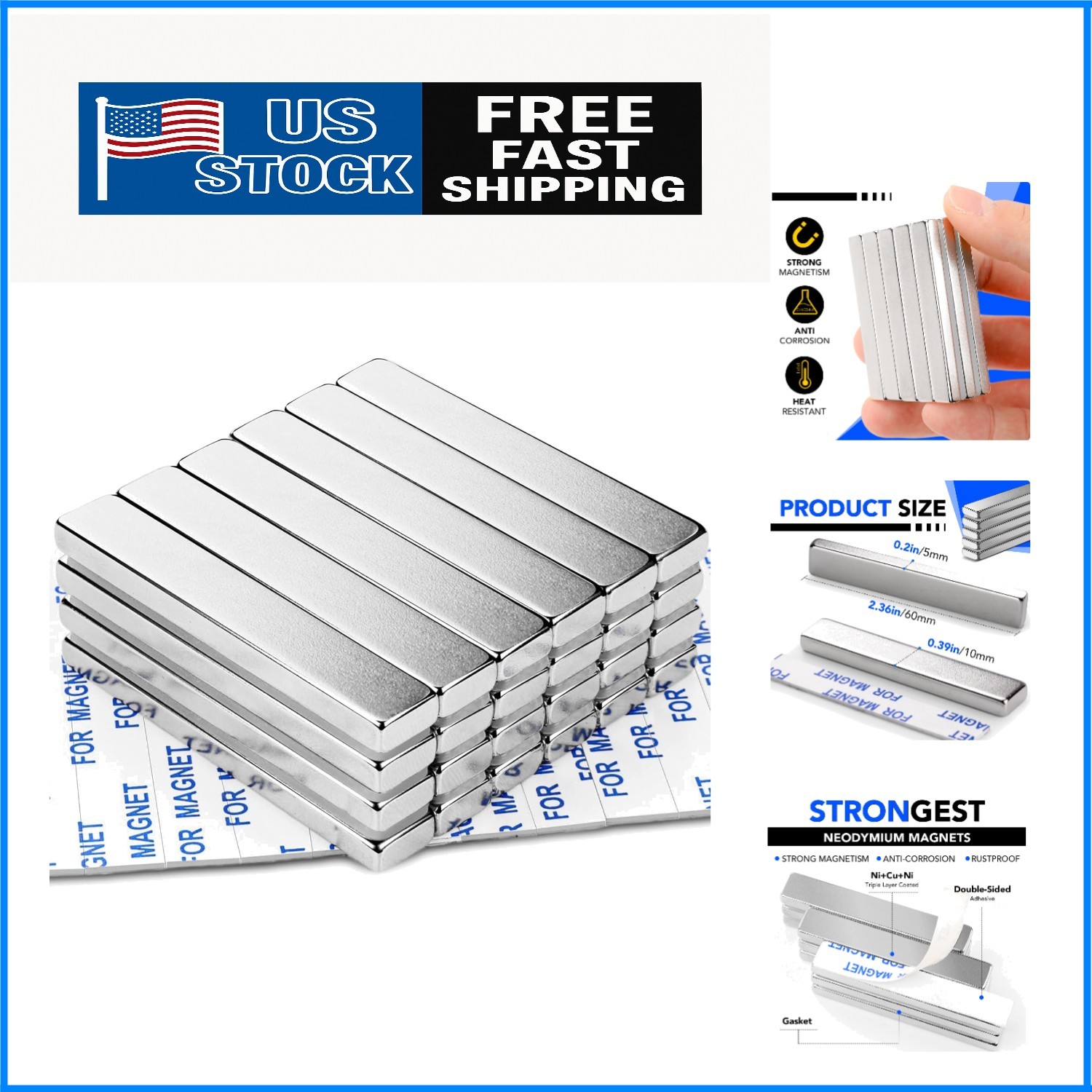 Neodymium Schijfmagneet 2 × 1 mm N48 – Supersterke Mini Magneet Neodymium Schijfmagneet 2 × 1 mm N48 – Supersterke Mini Magneet