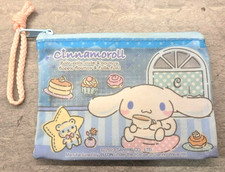 Cinnamoroll Zipper Glittery Coin Pouch - Hello Kitty Sanrio AUTHENTIC Vintage