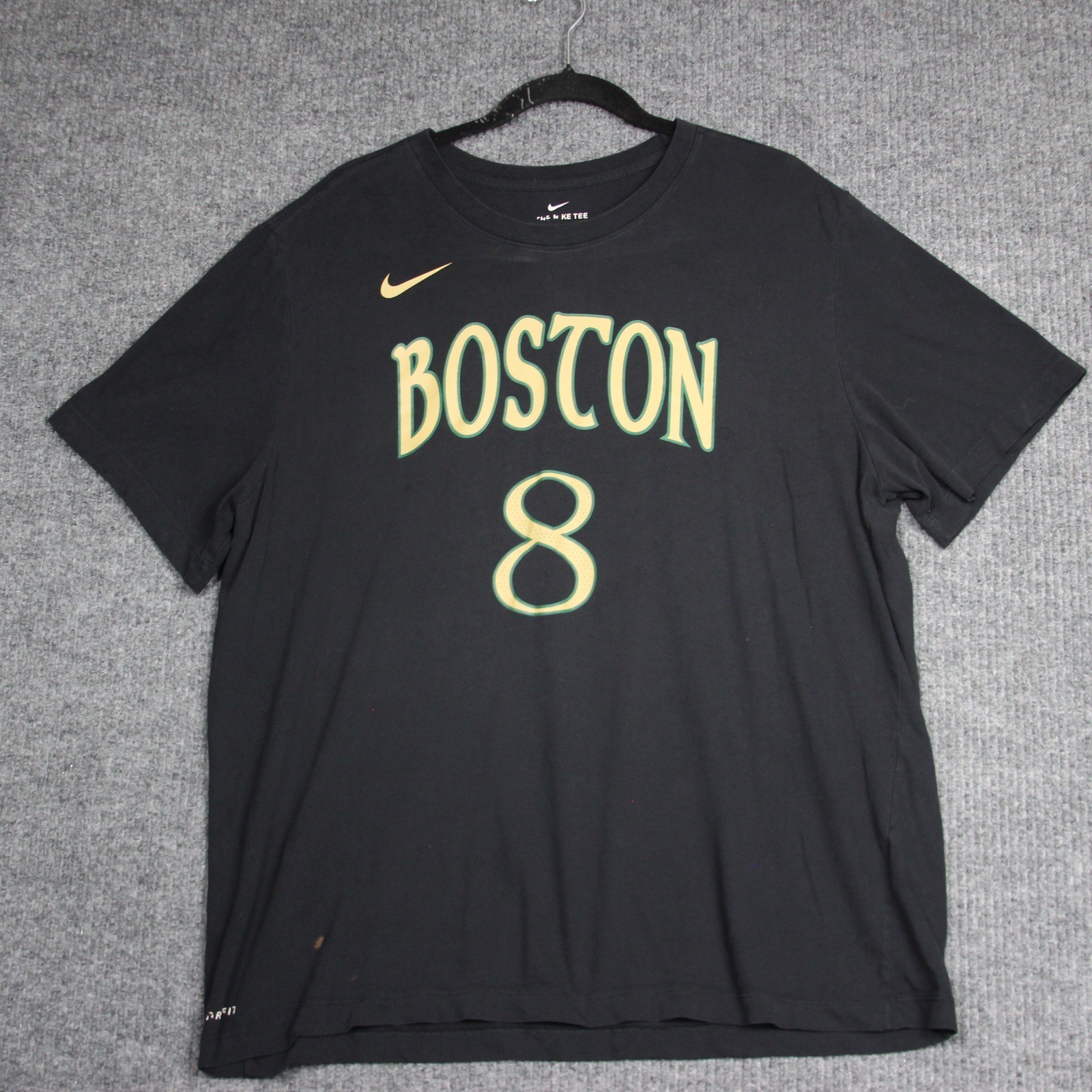 Nike Boston Celtics Kemba Walker #8 NBA Dri-Fit Tee T Shirt Mens 2XL