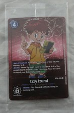 Izzy Izumi BT4-096 Digimon Full Art, Alternative Art Sealed Topper *SEALED*