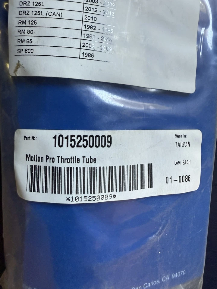 Kawasaki KLX 125 Suzuki RM 125 80 85 2003-2006 Throttle Sleeve Tube 1982-1986 - Image 3 of 4