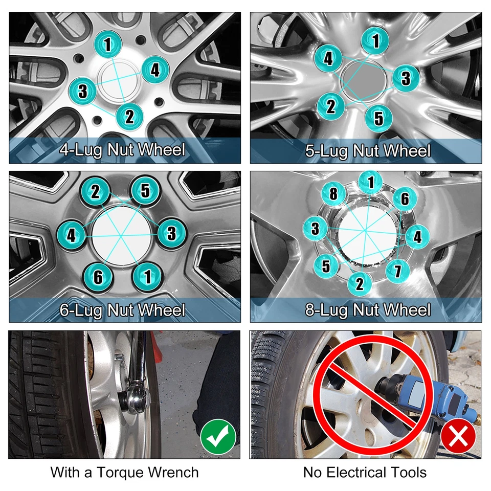 20 Stück Radschrauben ersetzen Nr. 6511051AA für Jeep Compass 2.4L 2017-2023 - Bild 4 von 4