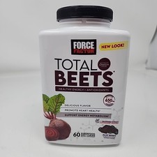 Force Factor Total Beets Healthy energy Antioxidants BB 05/26