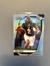 2025 Panini Prizm Draft Picks KOBE HUDSON RC Silver Prizm SP #136 Panthers/UCF