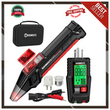 Circuit Breaker Finder With LCD Display, GFCI Outlet Tester, Electrical