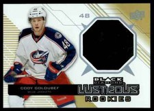 2012-13 Upper Deck Black Diamond Lustrous Cody Goloubef Columbus Blue Jackets