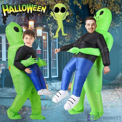 Aufblasbares Alien Kostüm Halloween Alien Kostüme Erwachsene Kinder Party Kostüm