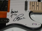 UTOPIA SIGNED SUNBURST ELECTRIC GUITAR TODD RUNDGREN KASIM SULTON PSA COA — photo 2
