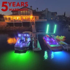 2835 LED RV Marine Boat 16.4 Feet Flexible Green LED Strip Tape Lights Fishing