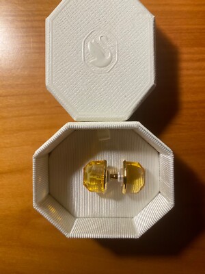 - Ohrring !! Swarovski ONE Ear Stud Earring Lucent Yellow- neu-