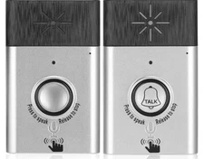 Wireless voice intercom doorbell
