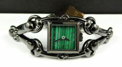Gucci YA116517 Signoria Green Malachite Dial 116.5 Series Women's