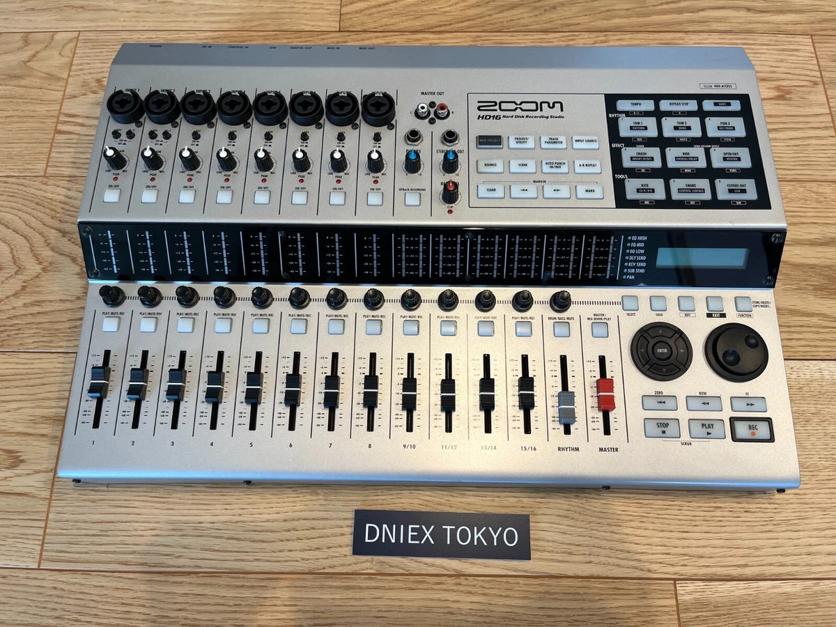 ポイントキャンペーン中 HD16CD ZOOM MTR 16トラックCDROM制作機材 HDD