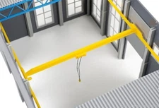 Faller 180884, Goldbeck, Travelling Crab, Overhead Interior Crane, HO Scale