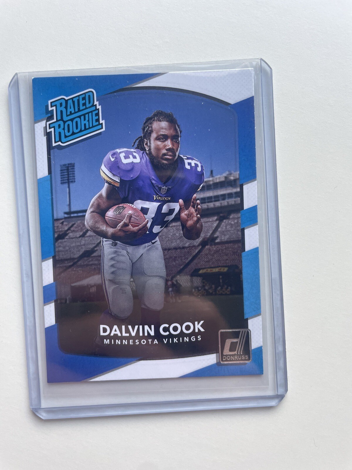 Dalvin Cook 2017 Rated Rookie Donruss Football Panini NFL Minnesota Vikings #343