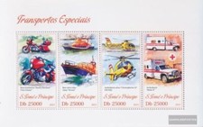 Sao Tome e Principe 5196-5199 Feuille miniature (complète. édition) neuf avec go