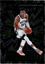 2021-22 Panini Select #7 Giannis Antetokounmpo Turbo Charged Milwaukee Bucks