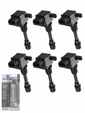 Set of 6 Ignition Coil + Tune Up Grease For 1995-2002 Mazda Millenia UF151