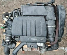Motor Peugeot 1.6 HDI 9H02 Citroen Ford ca. 67000Km Komplett