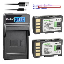 BN-VF808U Battery or LCD Slim Charger for JVC GZ-MG730 MS100 MS101 MS120 MS130