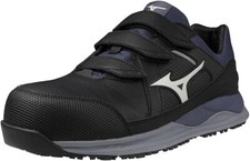 MIZUNO WORKING Safety Shoes ALMIGHTY HWII22L WIDE Black F1GA2401 US6.5 24.5cm 