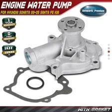 Engine Water Pump w/Gasket for Hyundai Sonata 1999-2005 Santa Fe Kia Optima 2.4L
