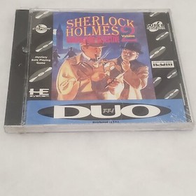 Sherlock Holmes Consulting Detective Volume 2&nbsp;TurboGrafx-CD New Cracked Case